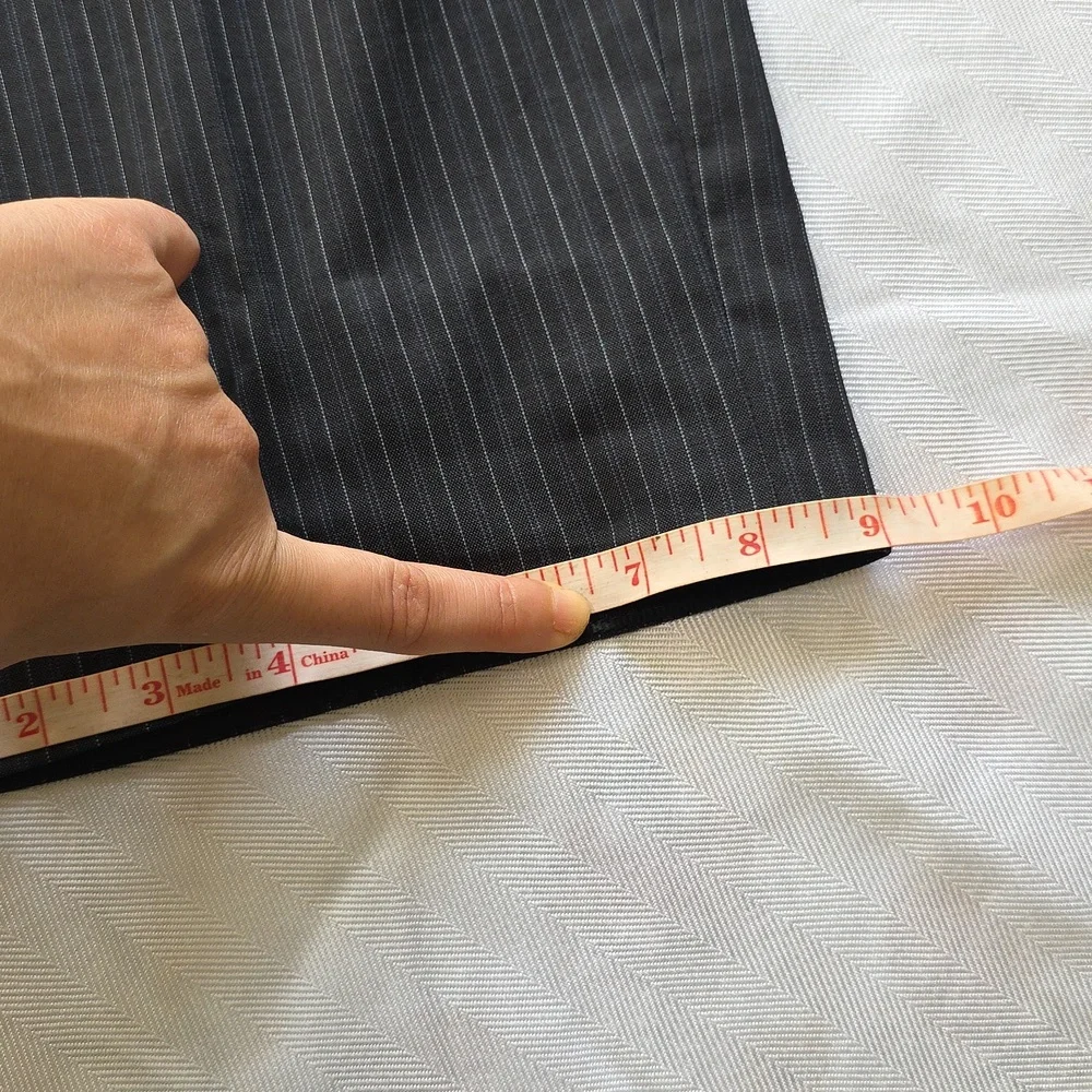🌸Armani Men's Gray Pinstripe Pants Waist‎ 40 ×31